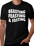 Beasting Feasting & Fasting Graphic Tee