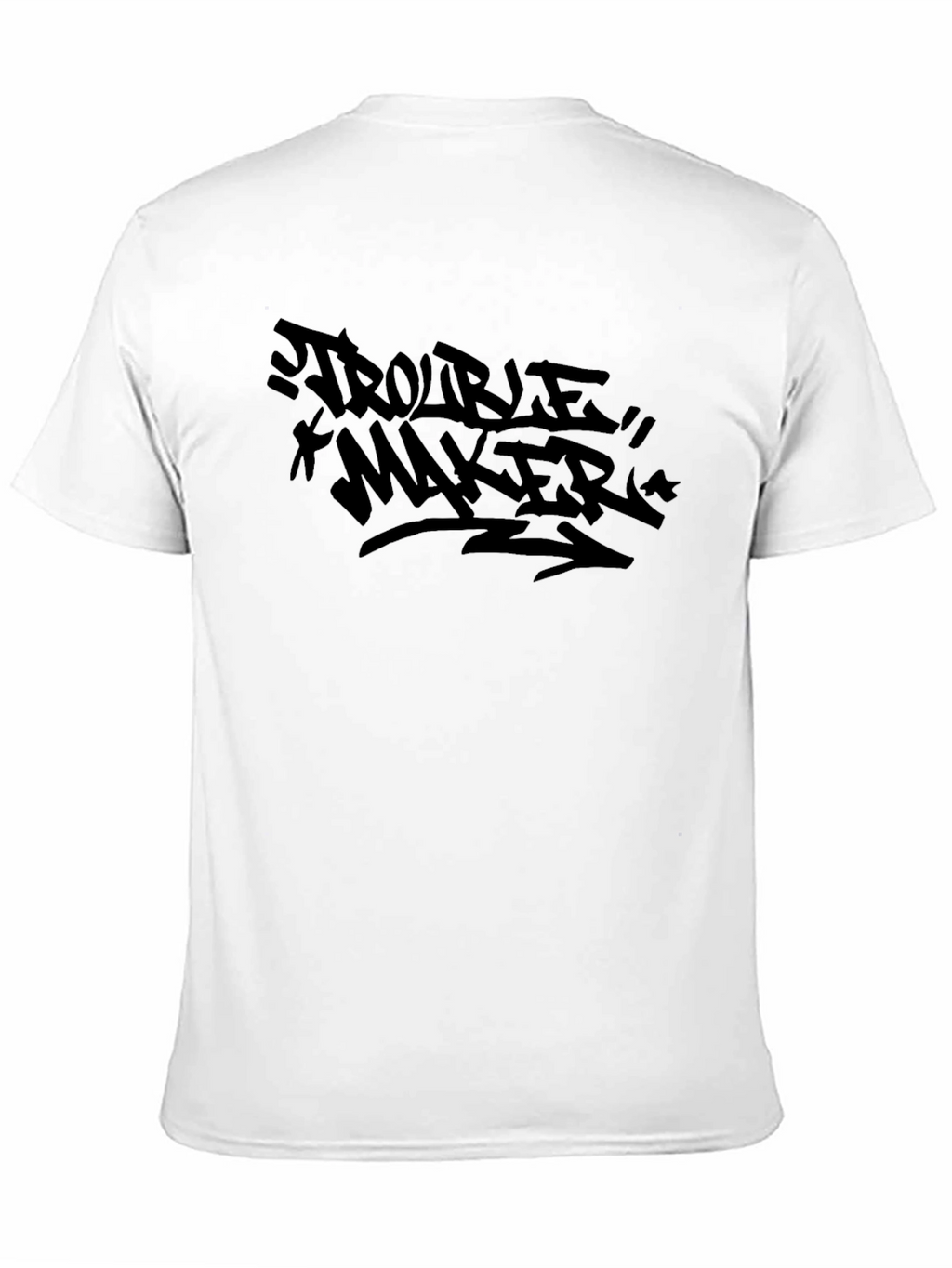 Trouble Maker Graphic Tee - Bold Streetwear Style