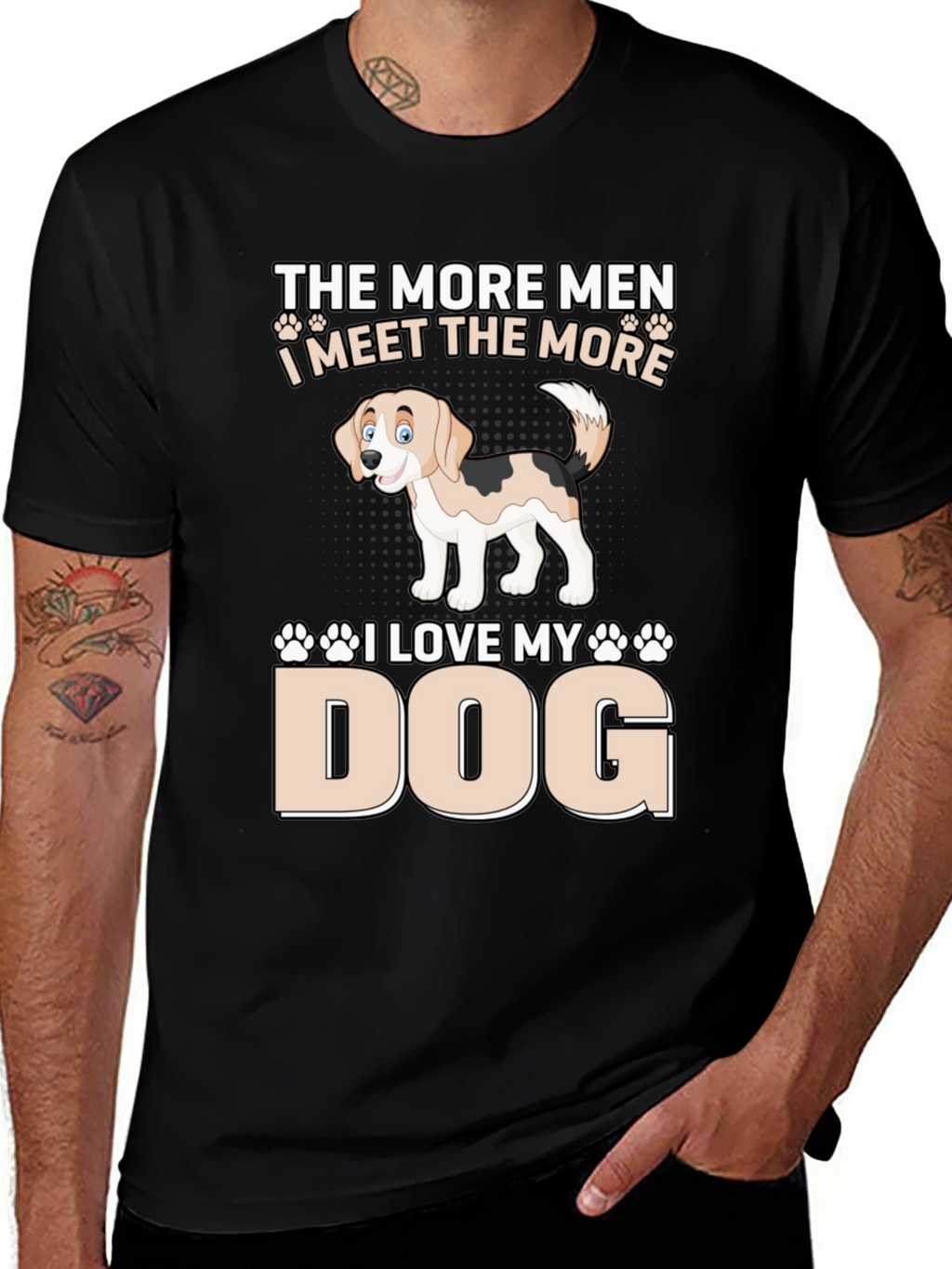 Dog Lover T-Shirt - Funny Beagle Design