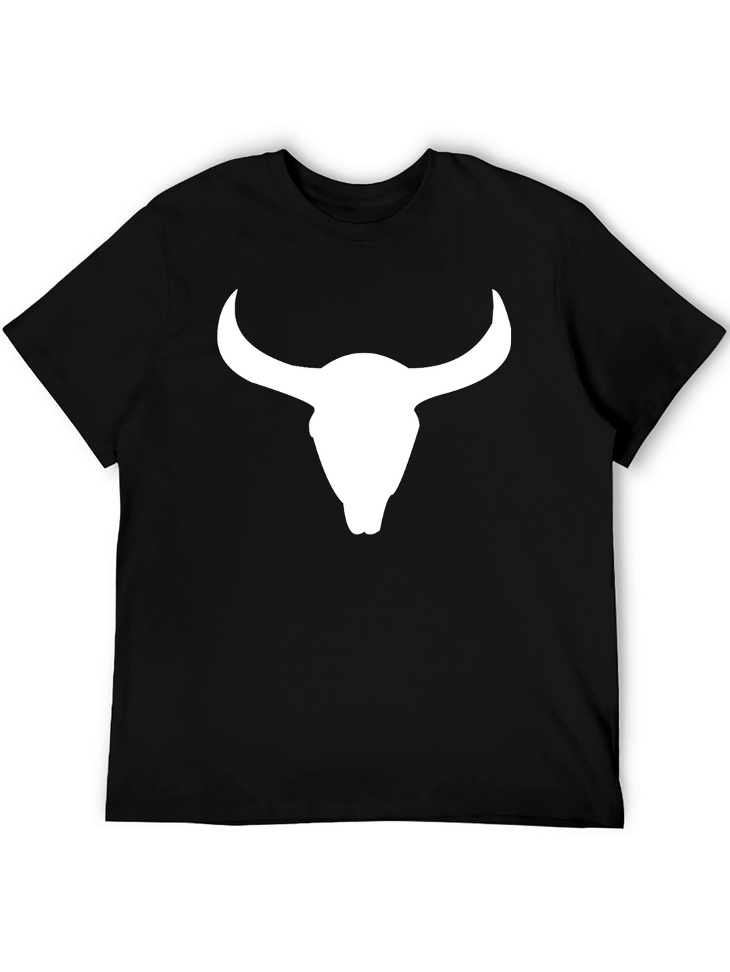 Bull Skull Graphic Tee - Classic Comfort