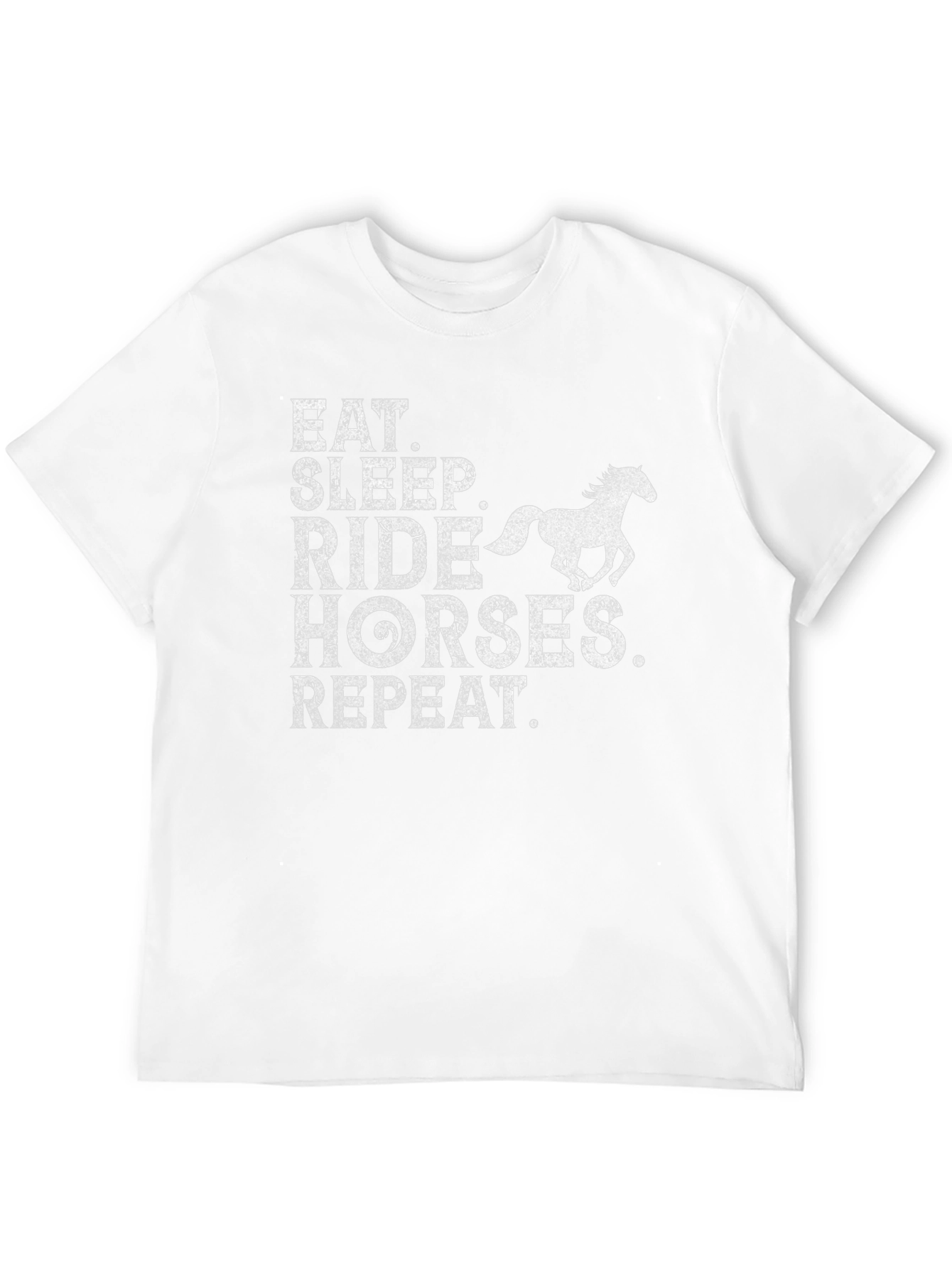 Eat Sleep Ride Horses Repeat T-Shirt