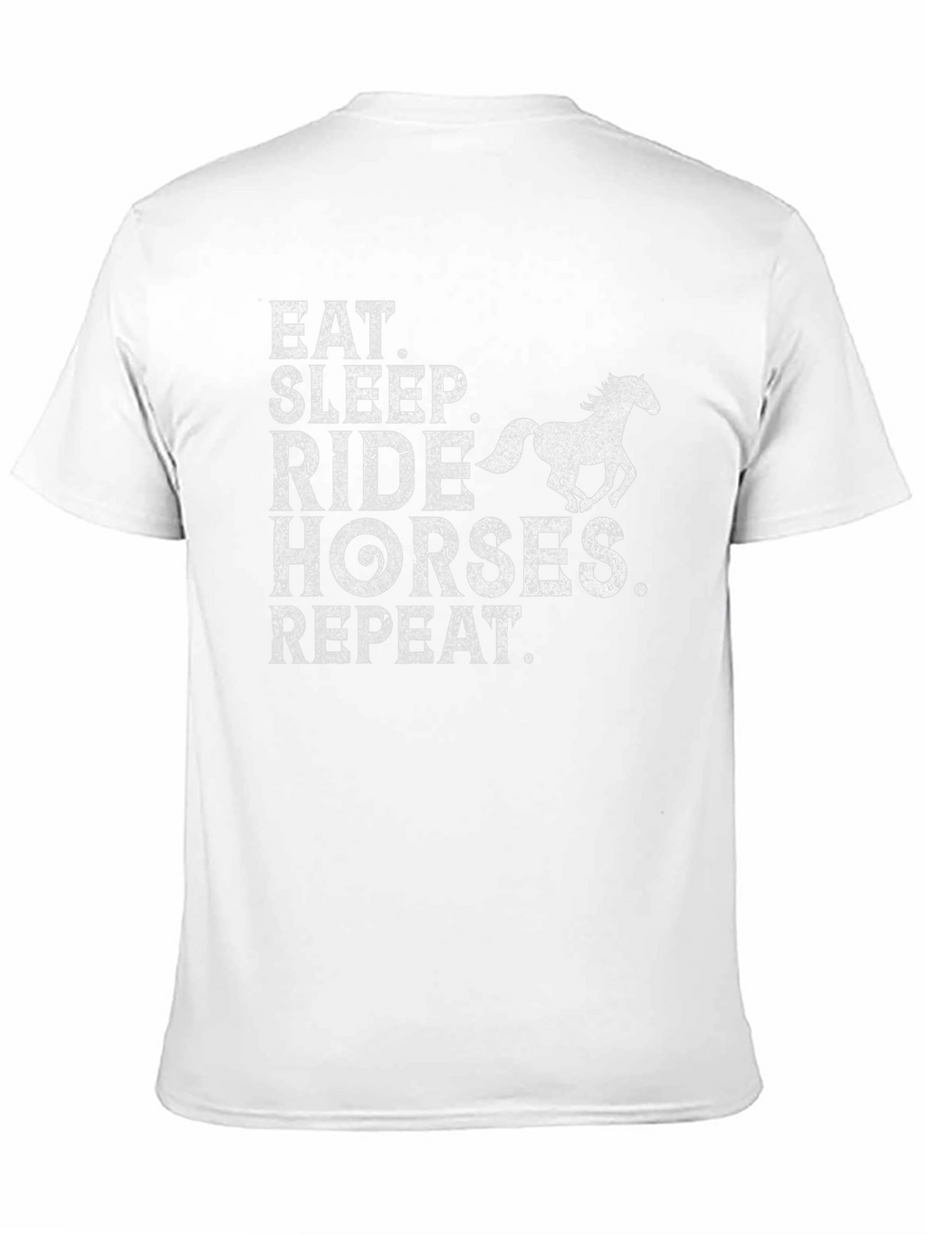 Eat Sleep Ride Horses Repeat T-Shirt
