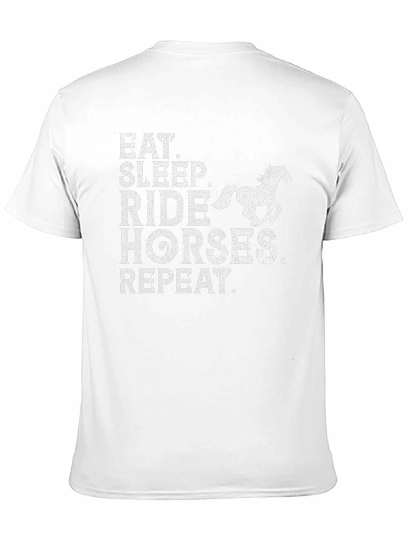 Eat Sleep Ride Horses Repeat T-Shirt