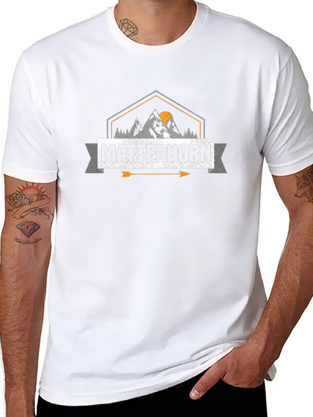 Matterhorn Graphic Tee - Mountain Adventure Shirt