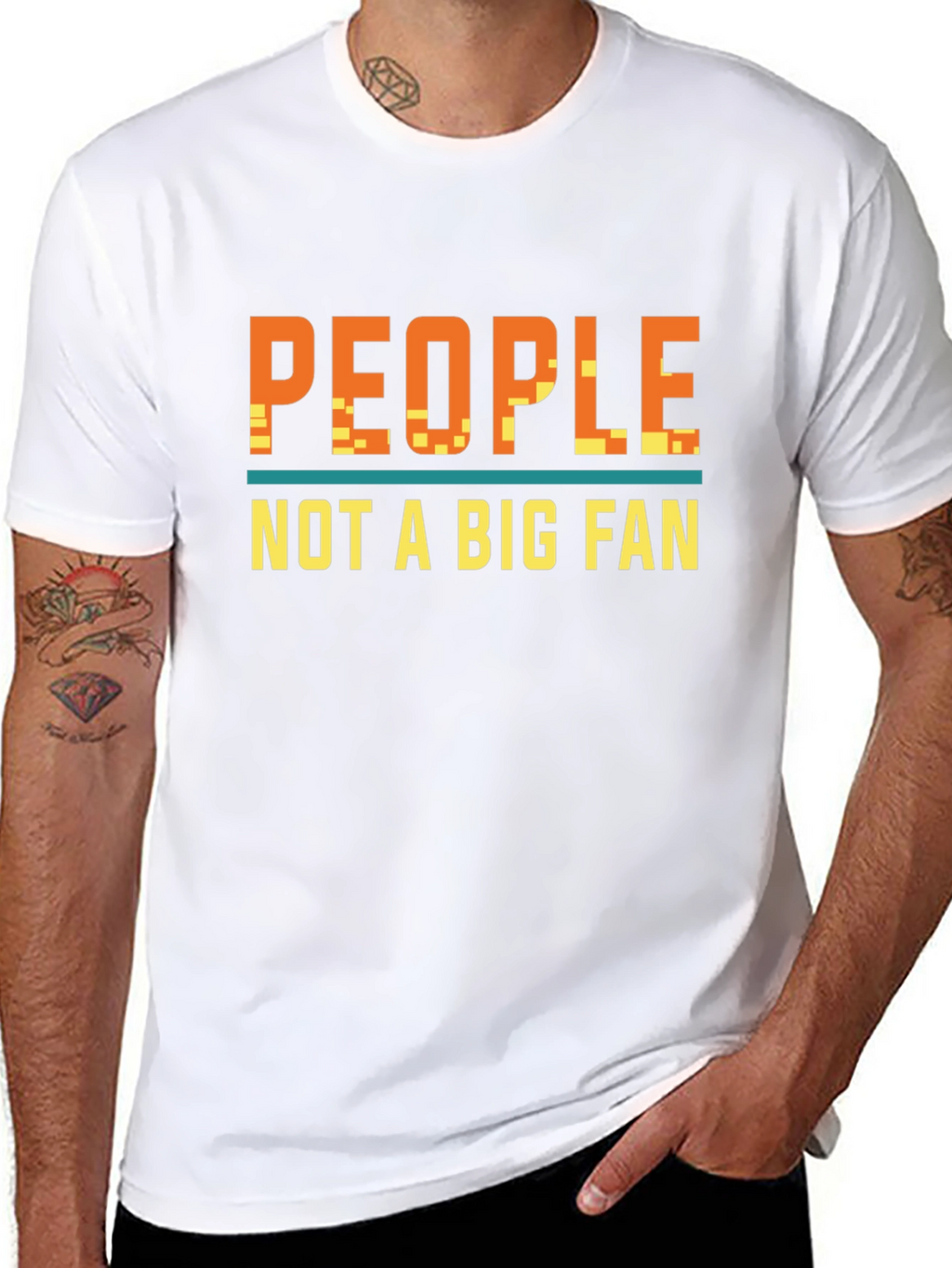 People Not A Big Fan Graphic T-Shirt