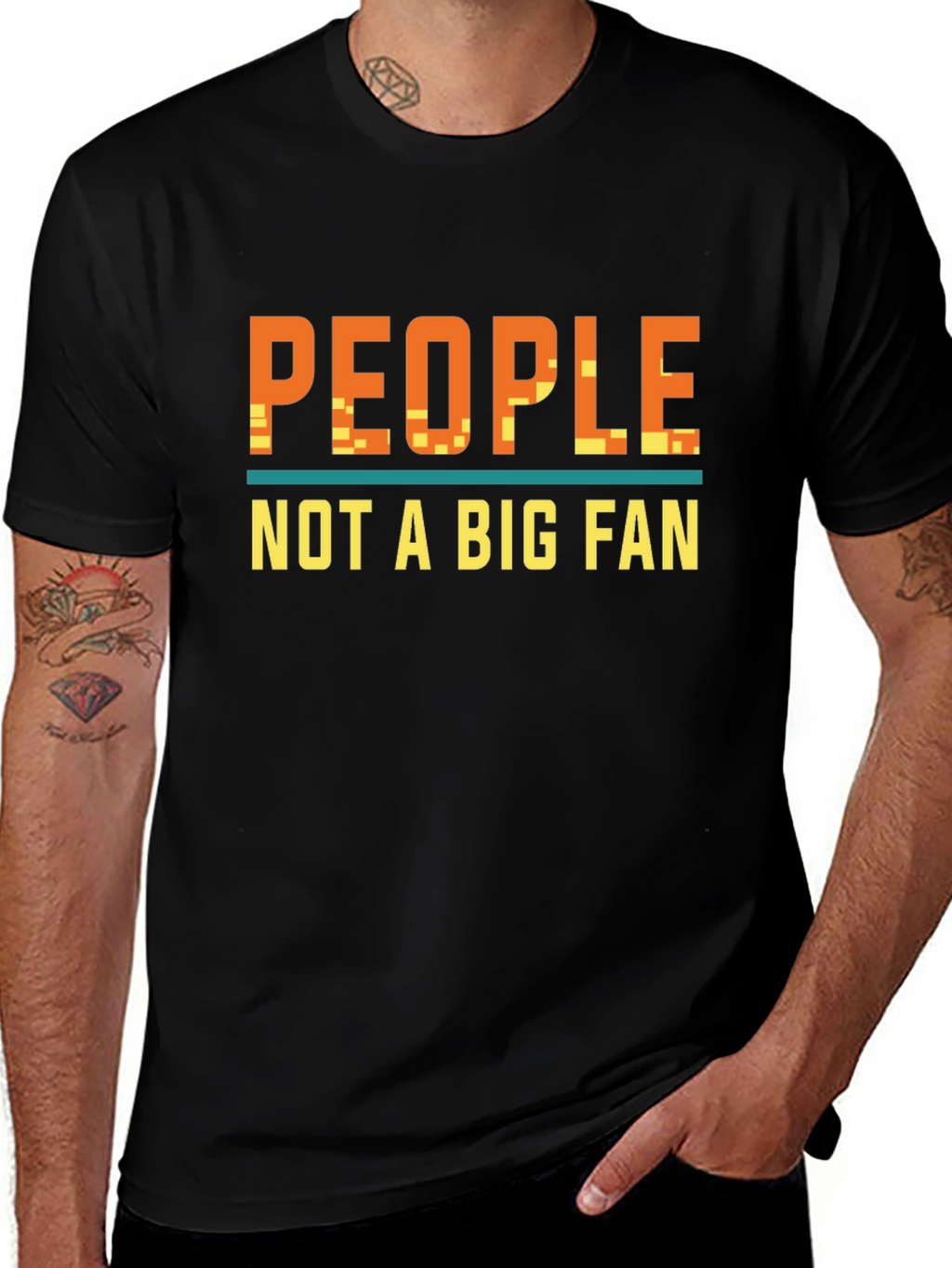 People Not A Big Fan Graphic T-Shirt