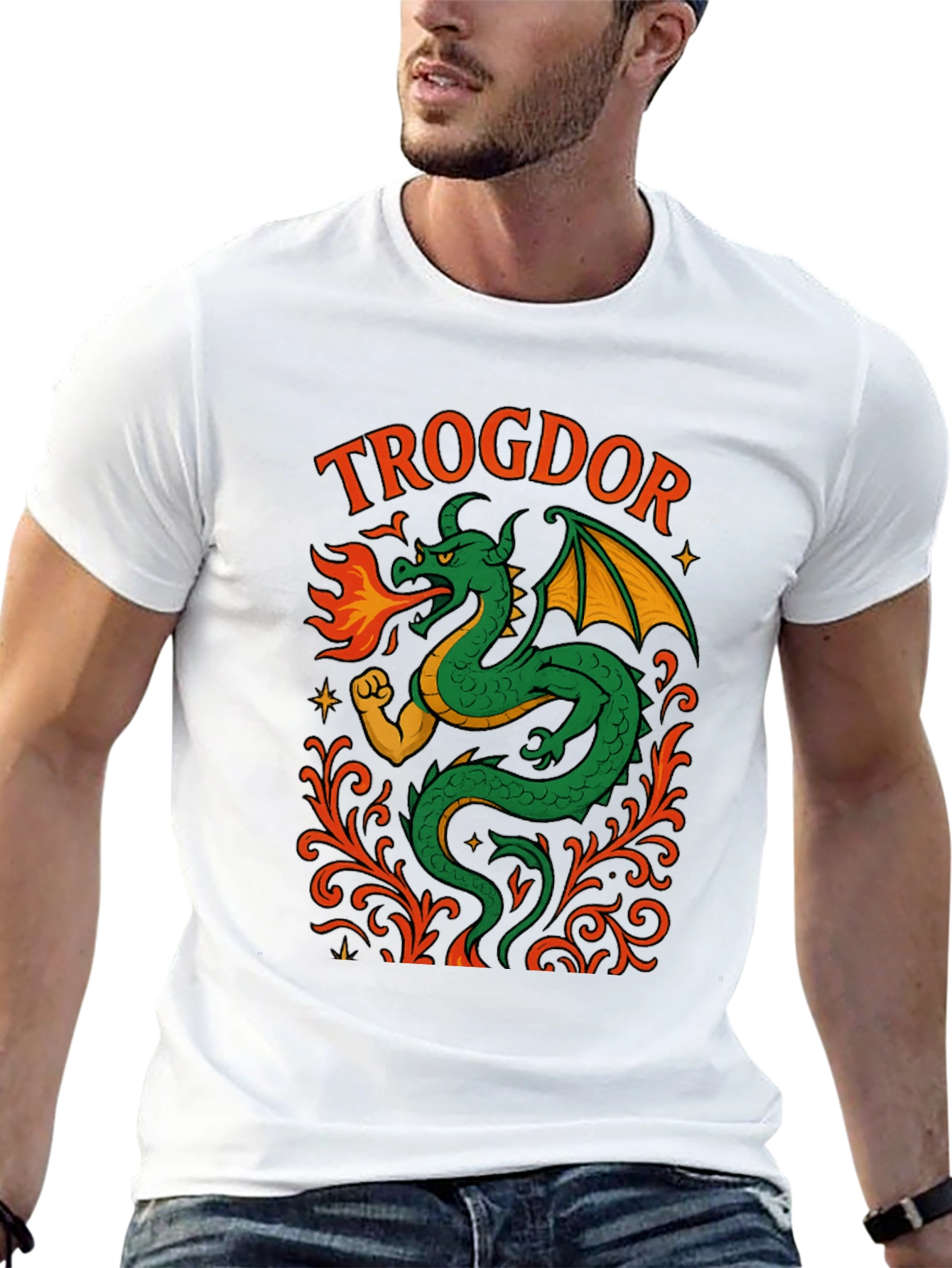 Trogdor the Burninator Graphic Tee