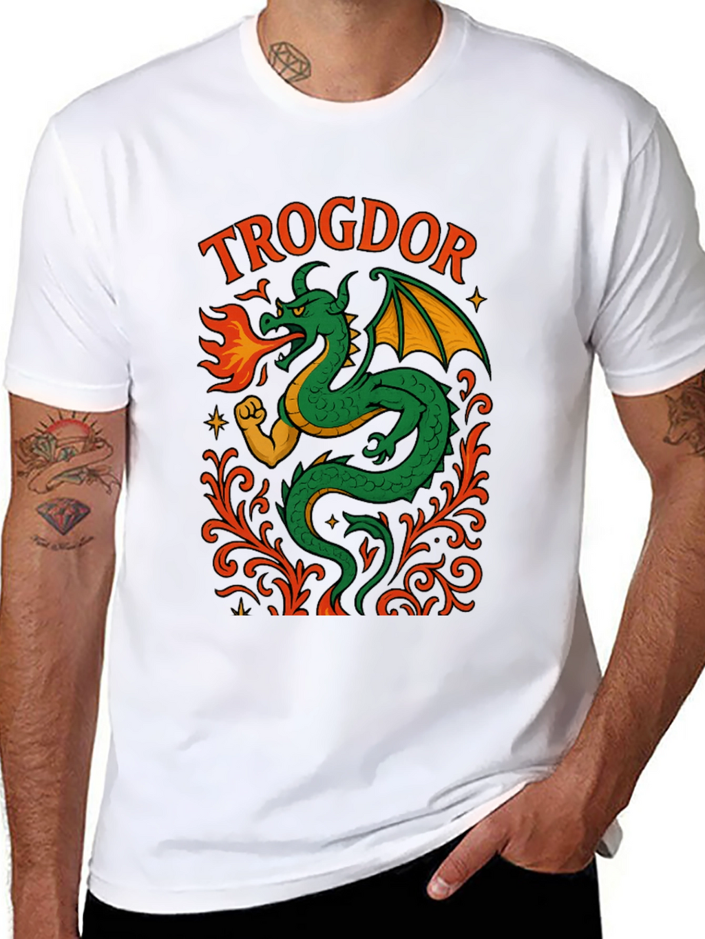 Trogdor the Burninator Graphic Tee