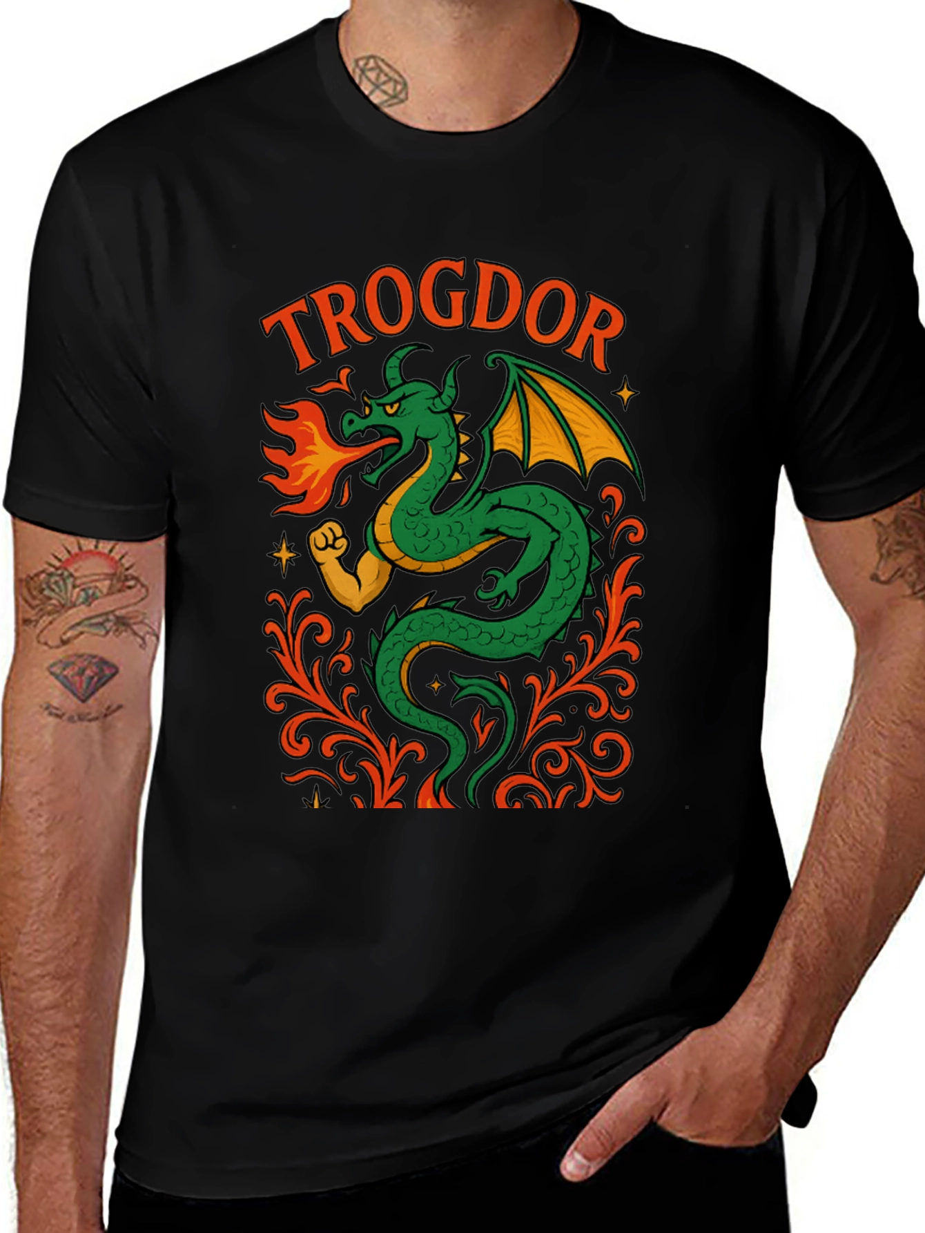 Trogdor the Burninator Graphic Tee