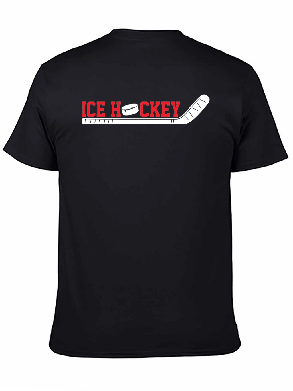Ice Hockey Graphic T-Shirt - Sporty Casual Tee