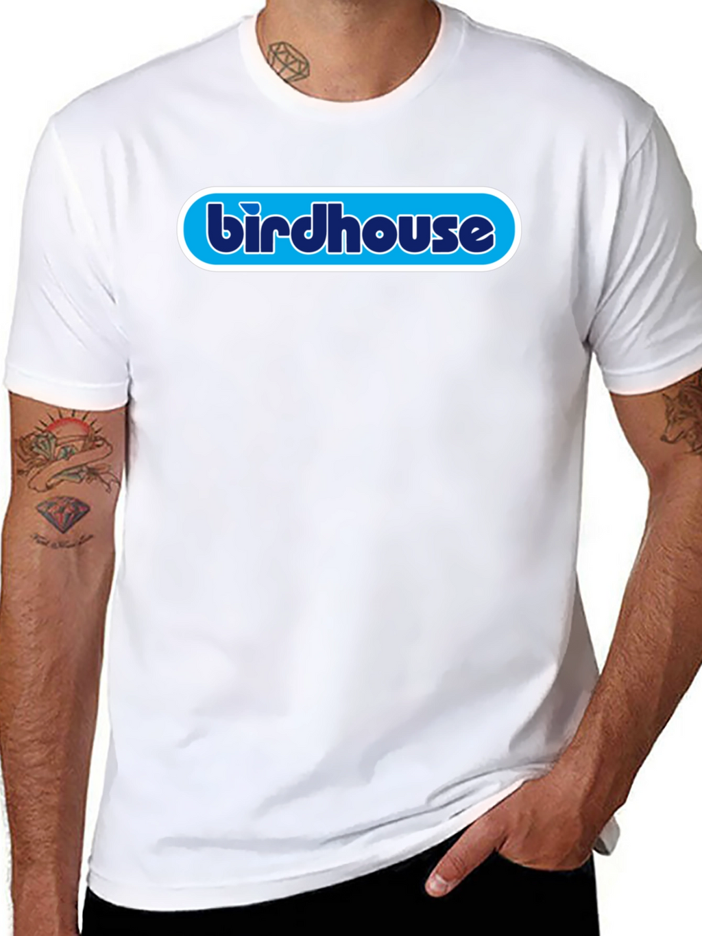Birdhouse Logo Black T-Shirt - Skateboarding Style