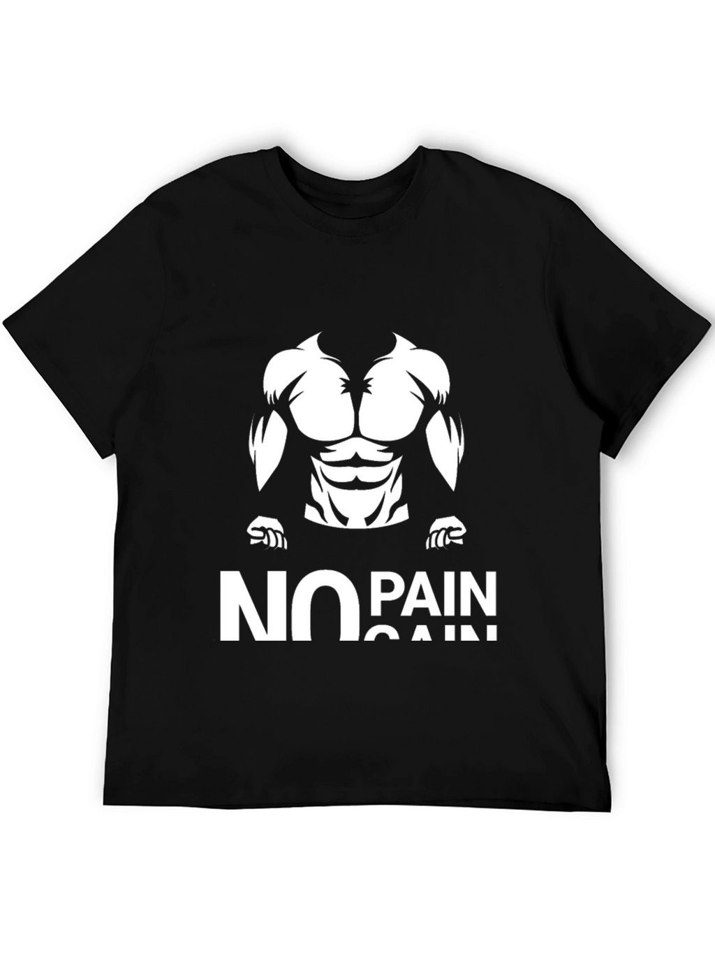 No Pain No Gain Black T-Shirt