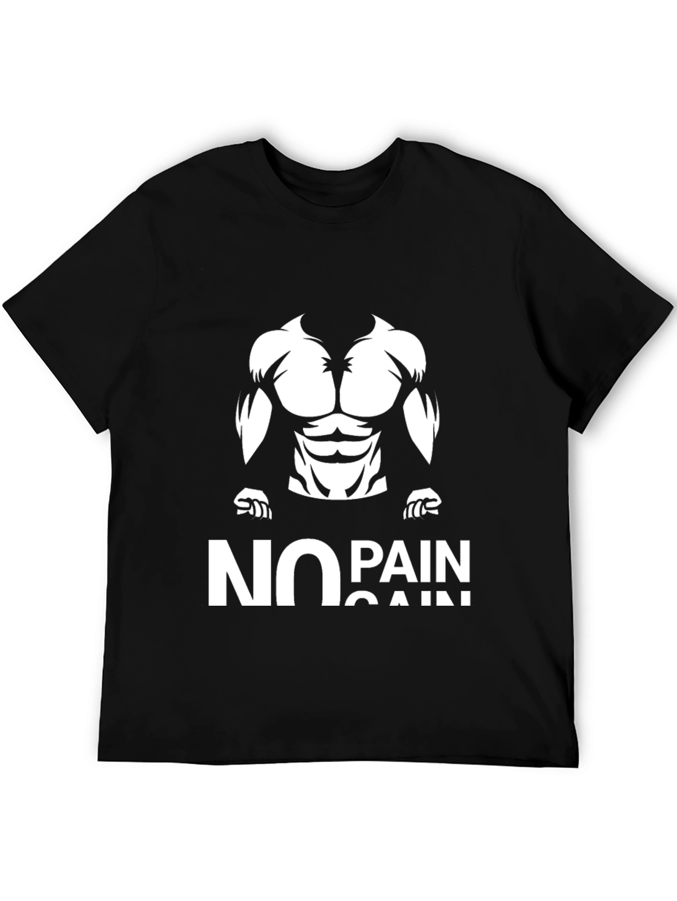 No Pain No Gain Black T-Shirt