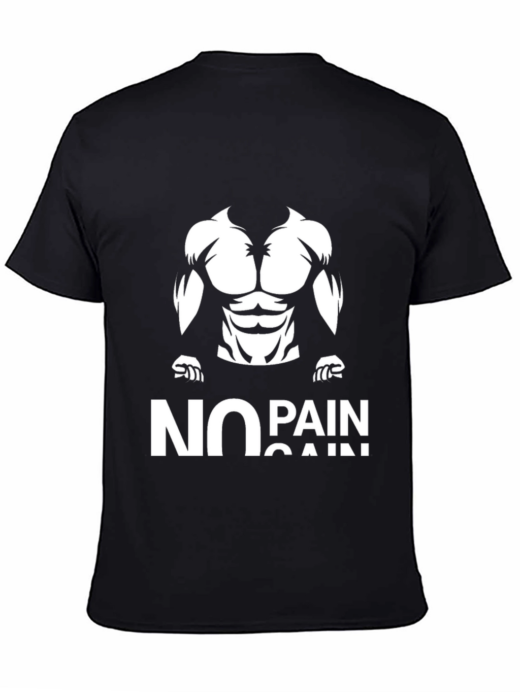 No Pain No Gain Black T-Shirt