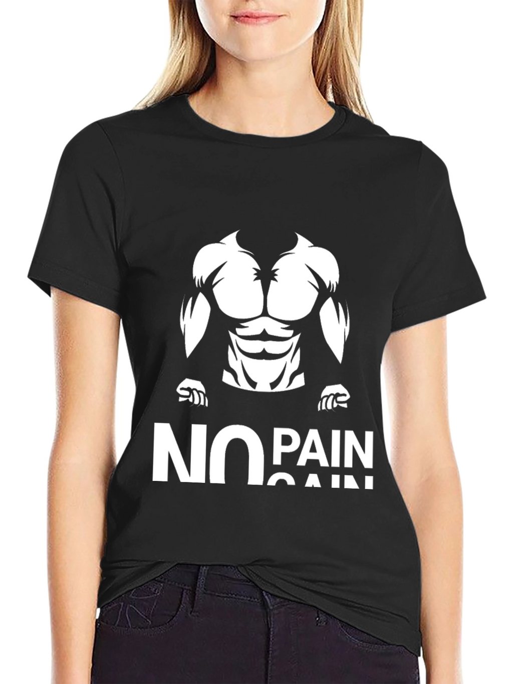 No Pain No Gain Black T-Shirt