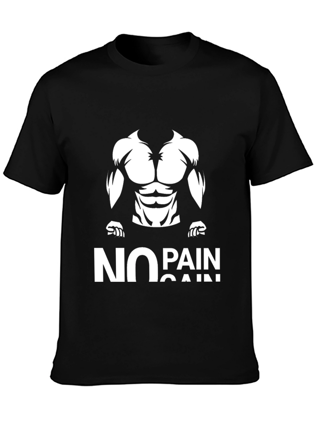 No Pain No Gain Black T-Shirt