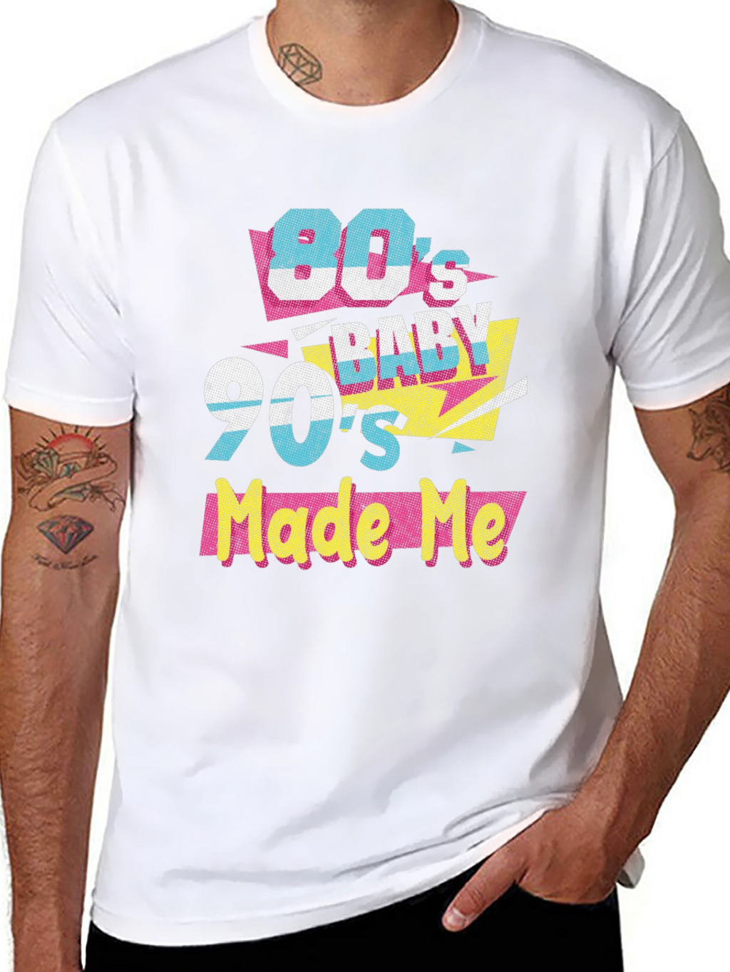 80s Baby 90s Made Me T-Shirt