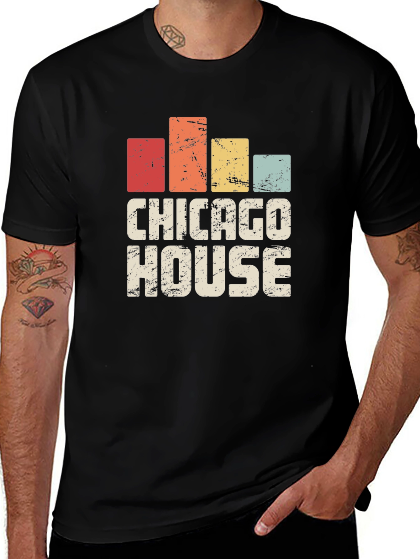 Vintage Chicago House Music T-Shirt