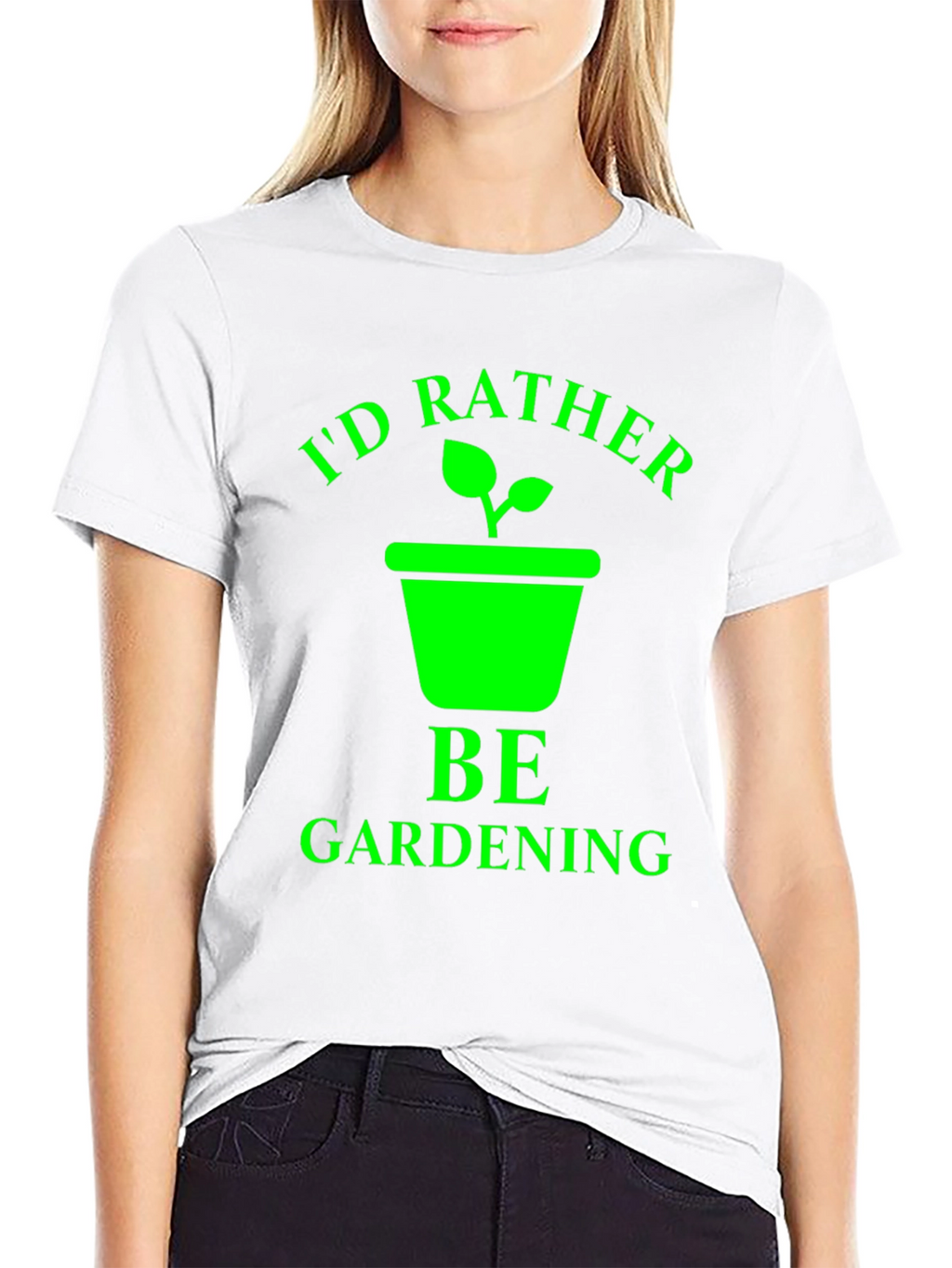 Id Rather Be Gardening T-Shirt