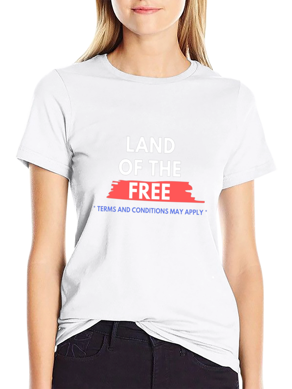 Land of the Free Black T-Shirt