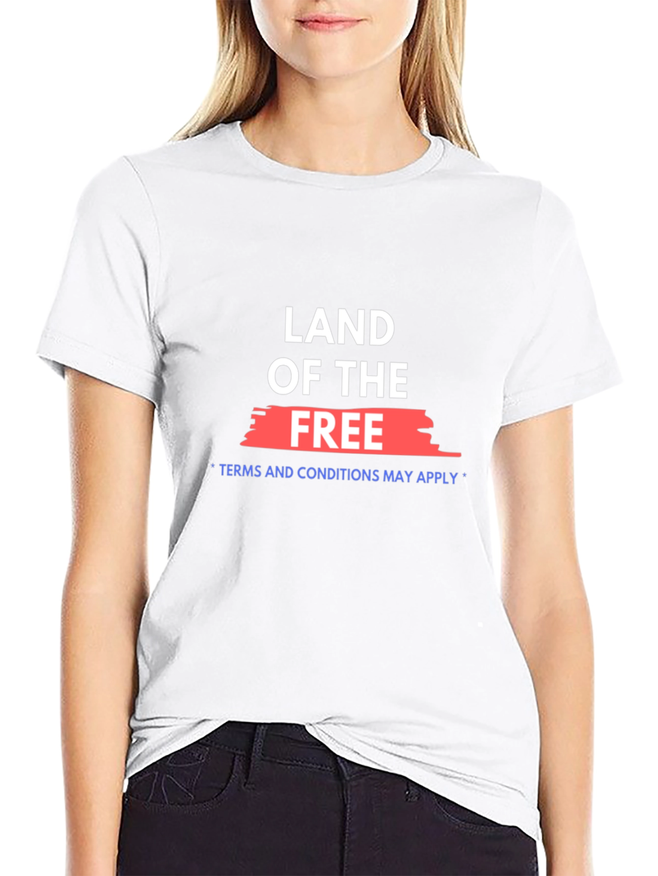 Land of the Free Black T-Shirt