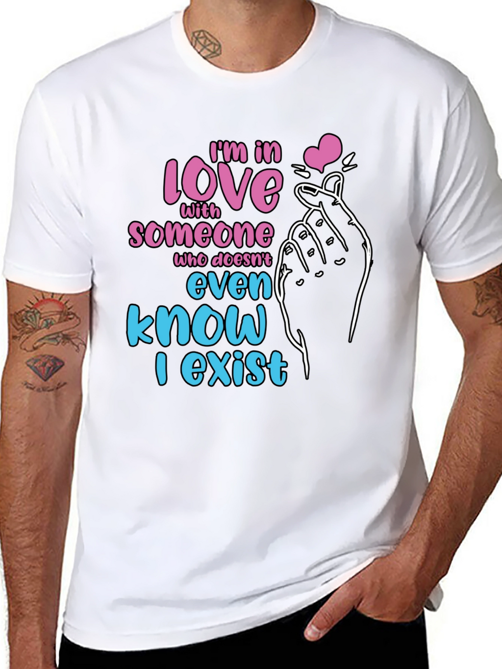 Love Someone T-Shirt Cute and Funny