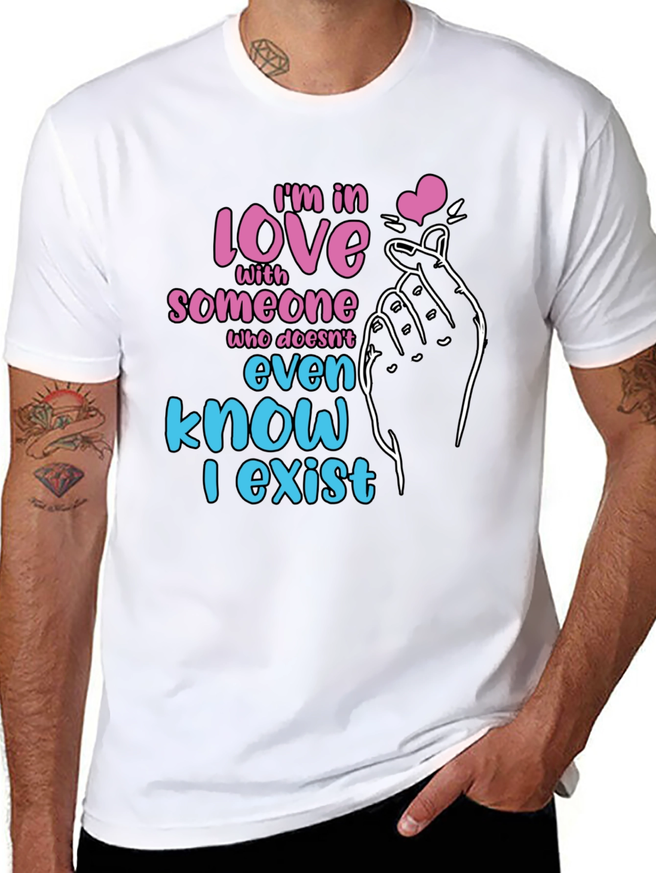 Love Someone T-Shirt Cute and Funny