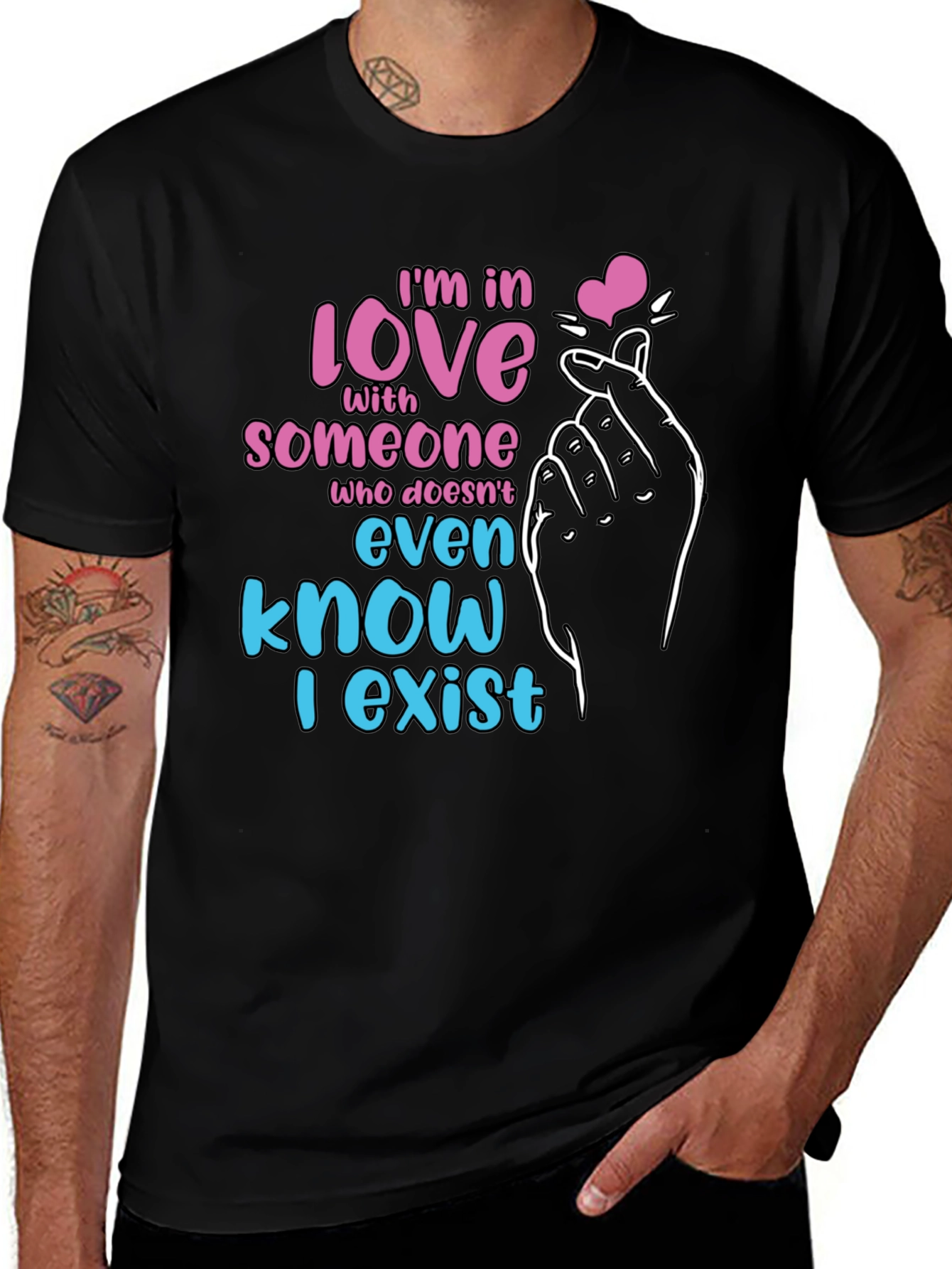 Love Someone T-Shirt Cute and Funny
