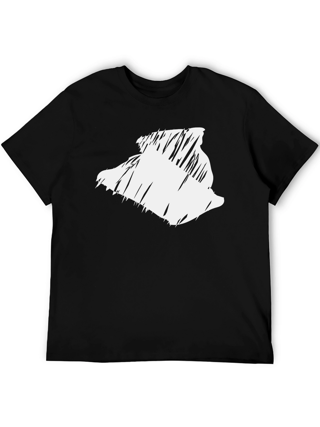 Abstract Graphic Print T-Shirt - Modern Casual Tee
