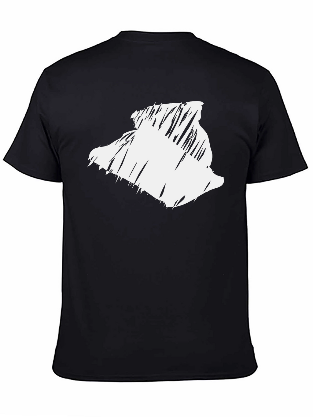 Abstract Graphic Print T-Shirt - Modern Casual Tee