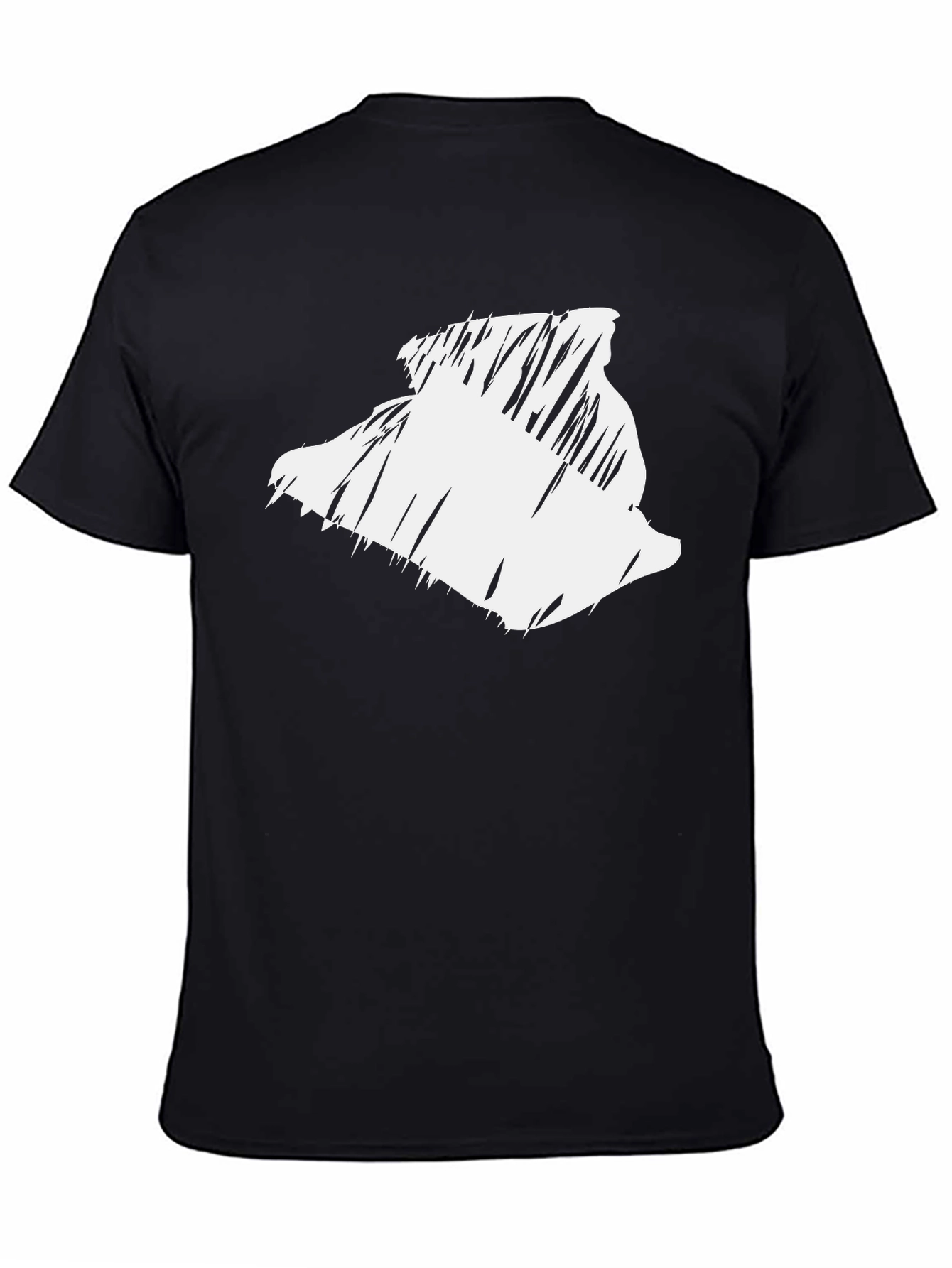 Abstract Graphic Print T-Shirt - Modern Casual Tee