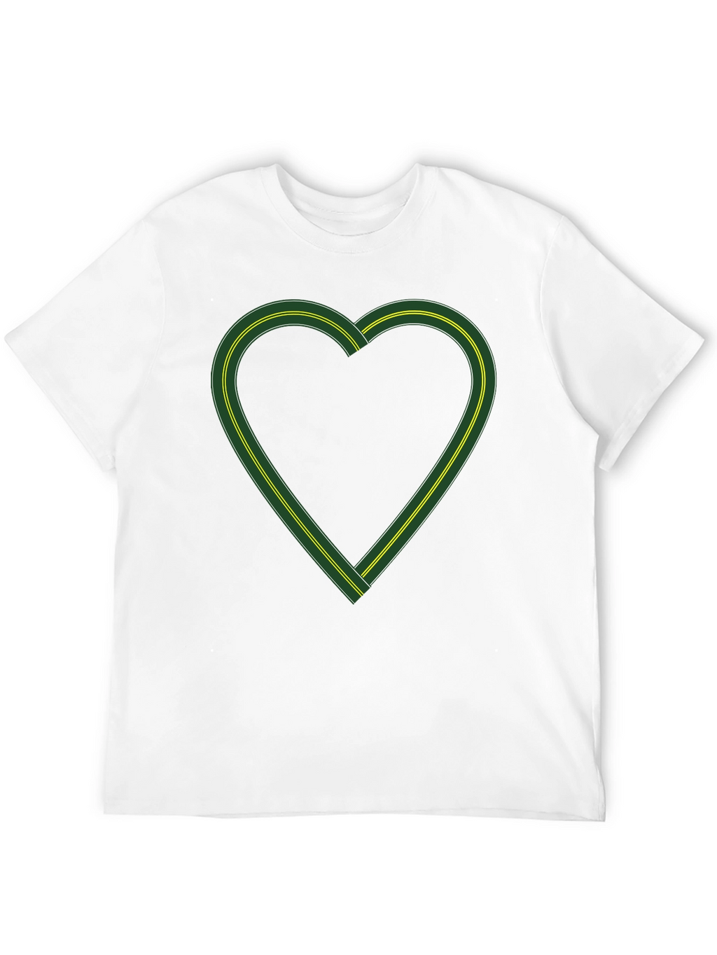 Heart Road Graphic Tee - Black Cotton Blend