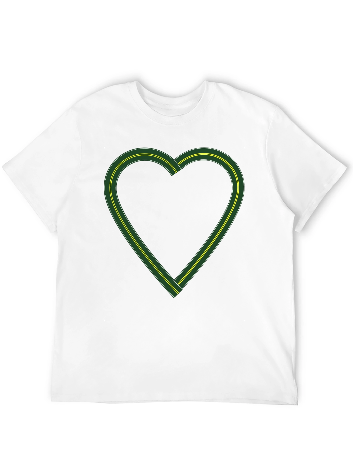 Heart Road Graphic Tee - Black Cotton Blend