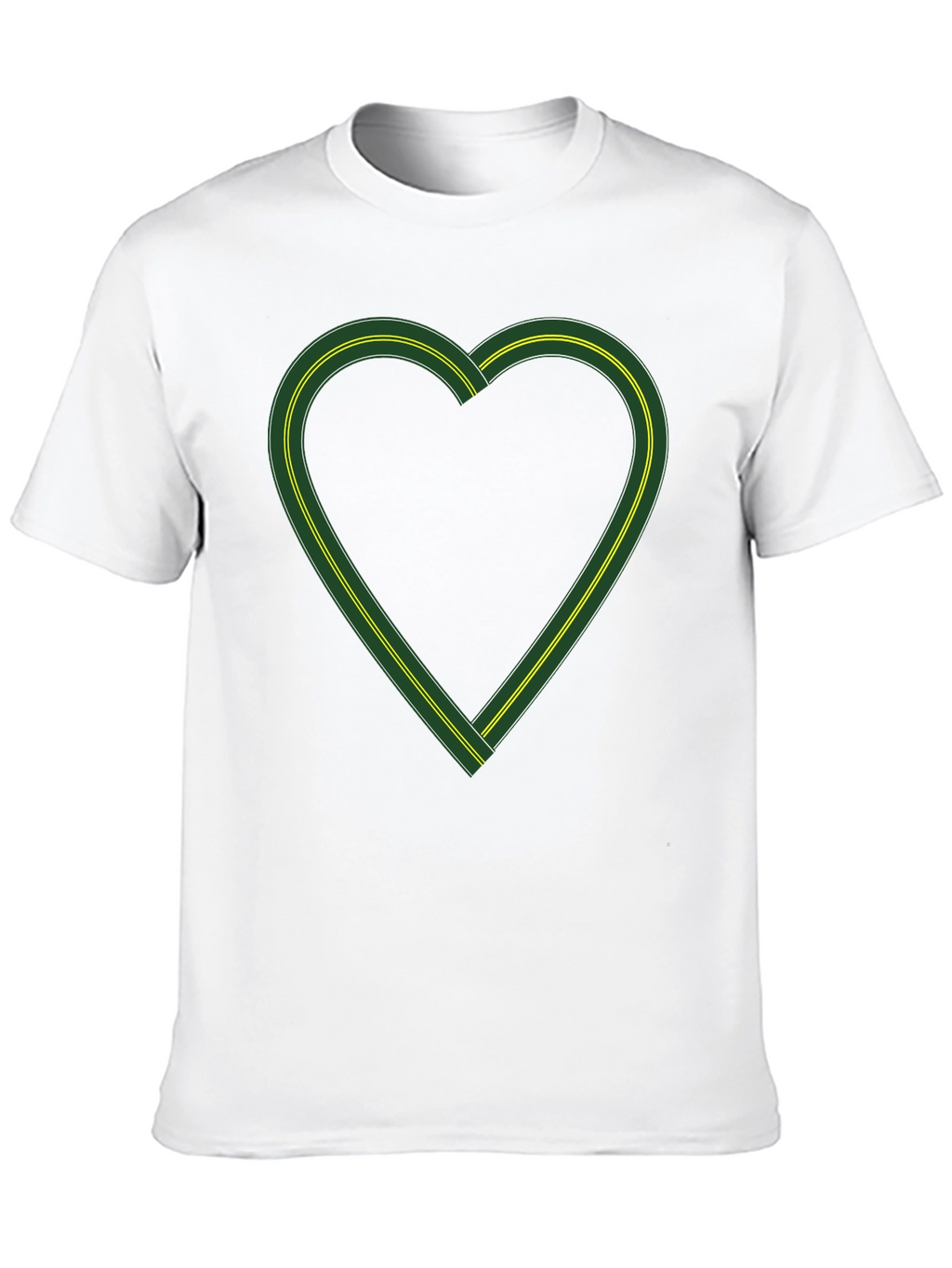 Heart Road Graphic Tee - Black Cotton Blend