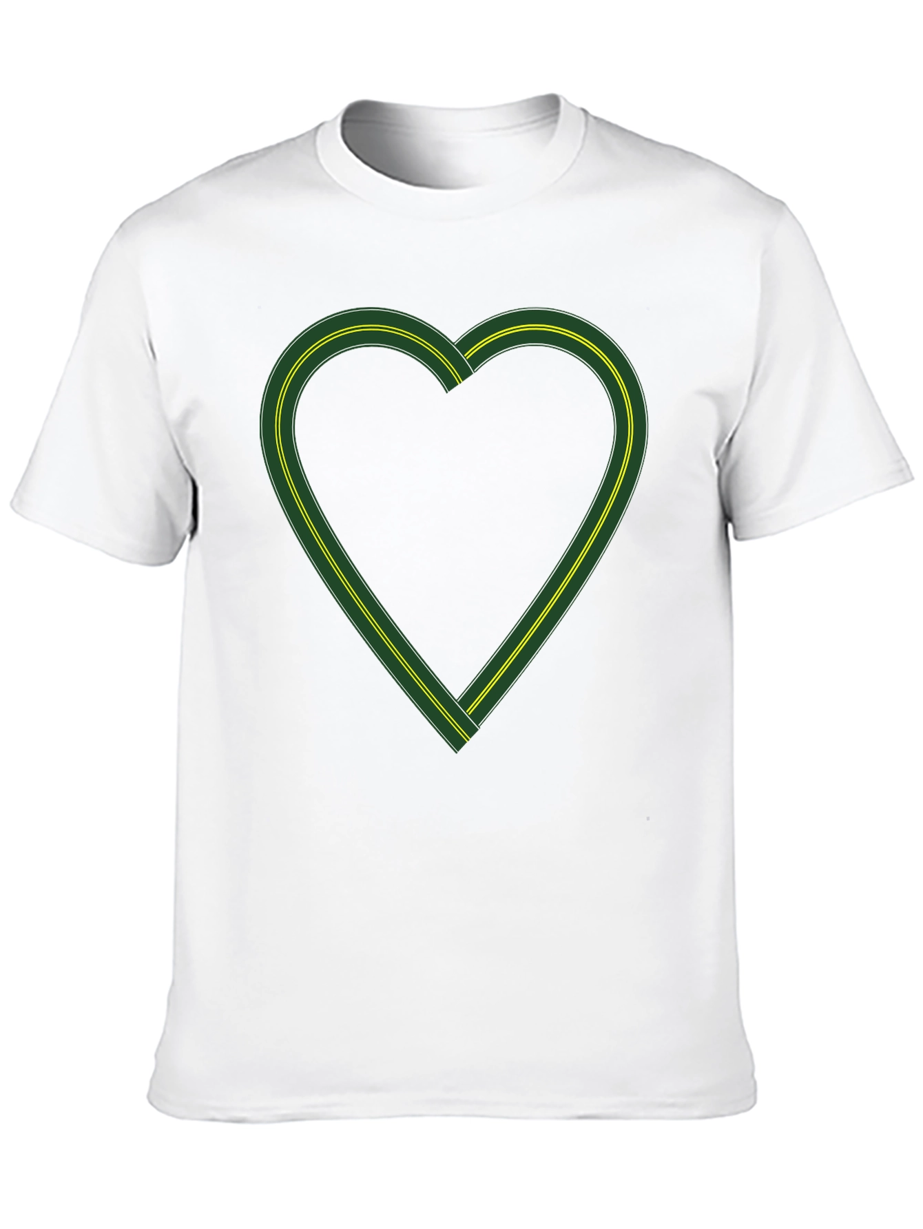 Heart Road Graphic Tee - Black Cotton Blend