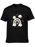 Rainbow Cloud T-Shirt - Cute Weather Design