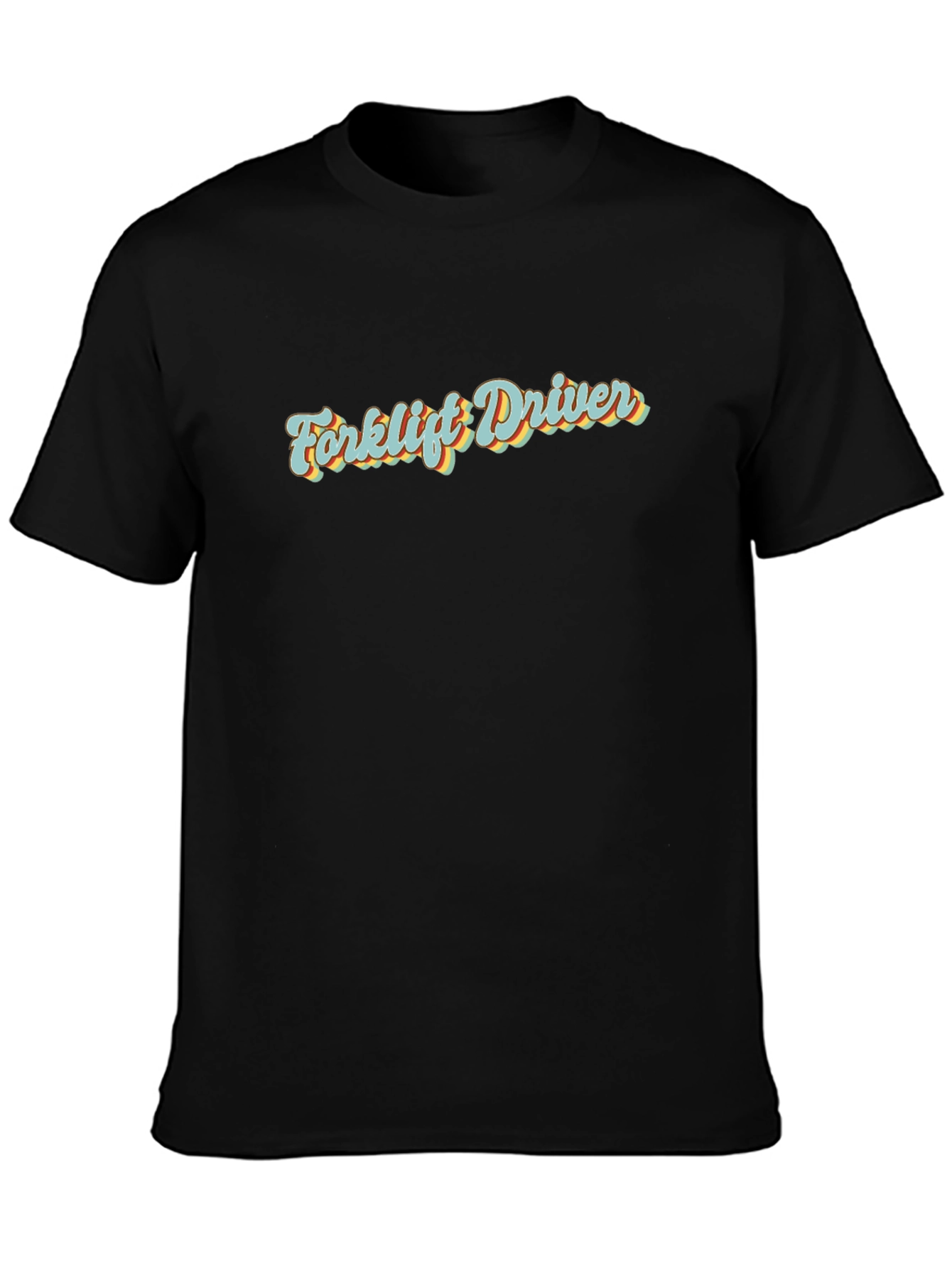 Retro Forklift Driver T-Shirt