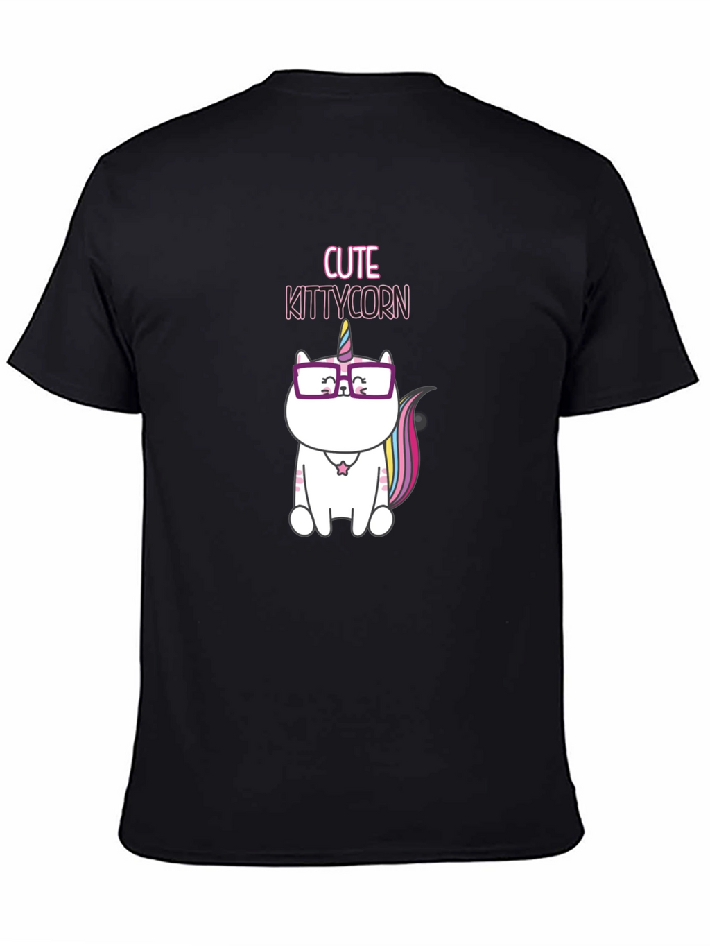 Cute Kittycorn Graphic T-Shirt