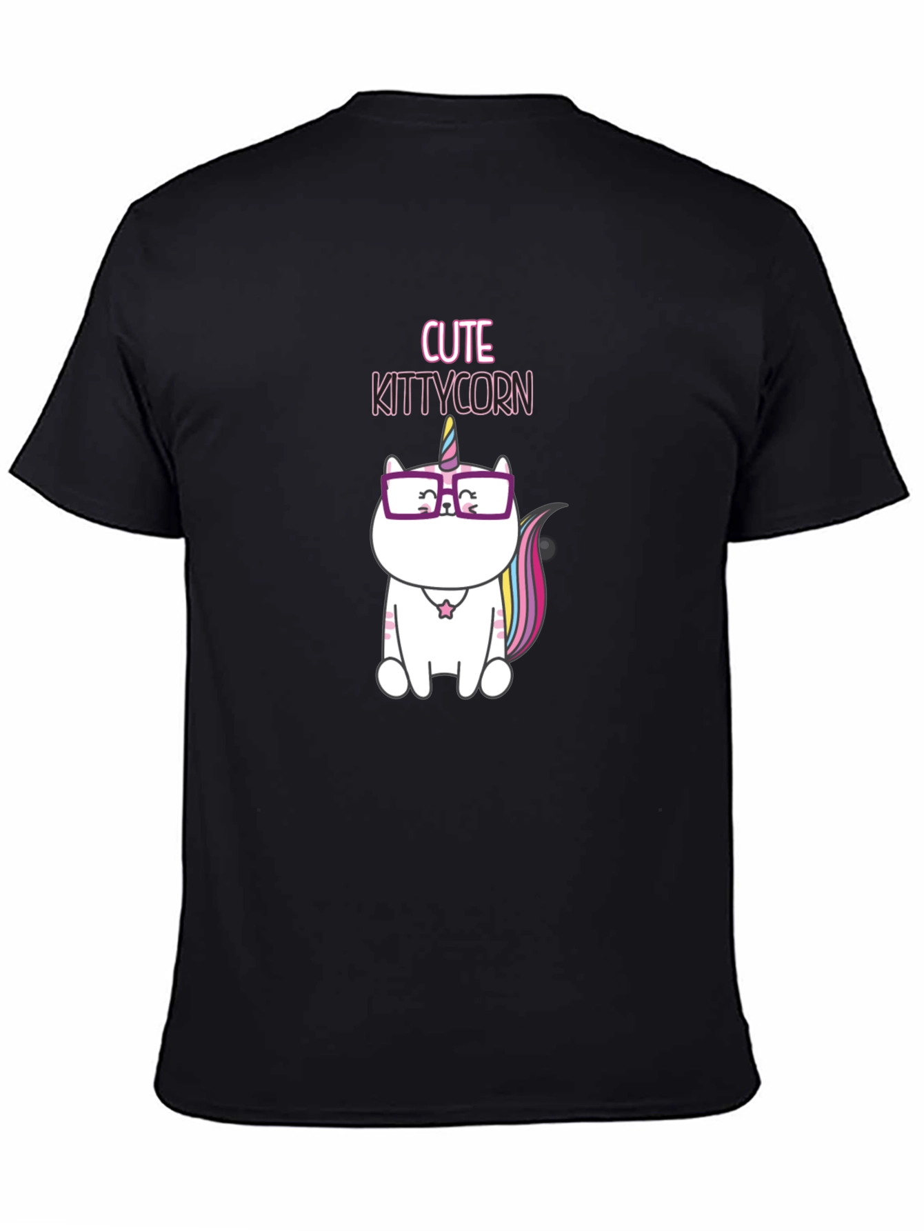Cute Kittycorn Graphic T-Shirt