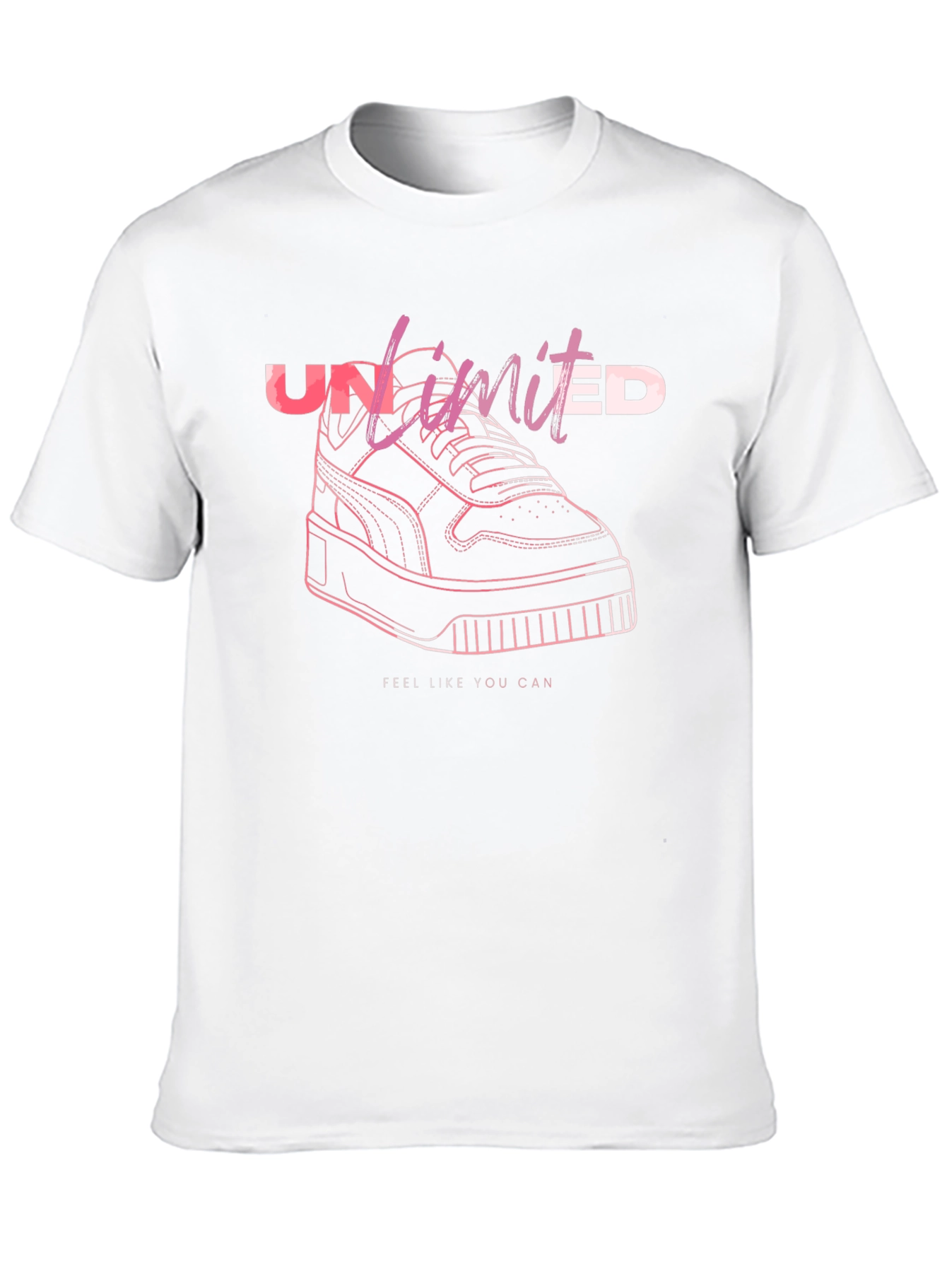 Unlimited Sneaker Graphic Tee - Black