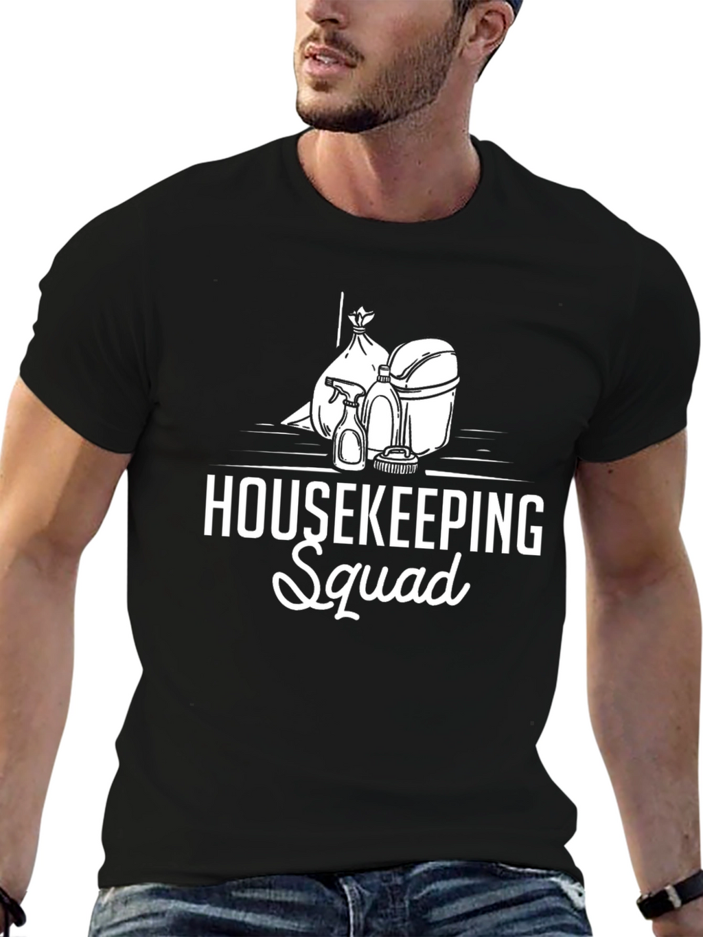 Housekeeping Squad T-Shirt - Cleaning Crew Tee