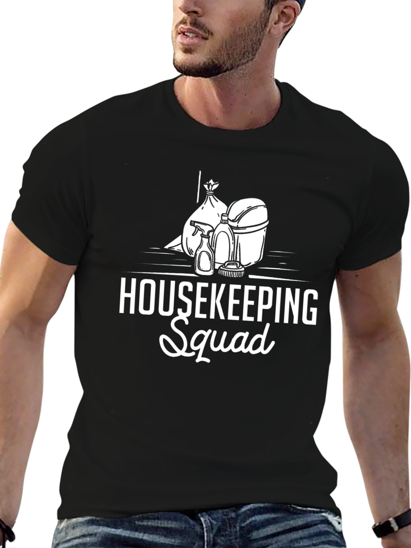 Housekeeping Squad T-Shirt - Cleaning Crew Tee