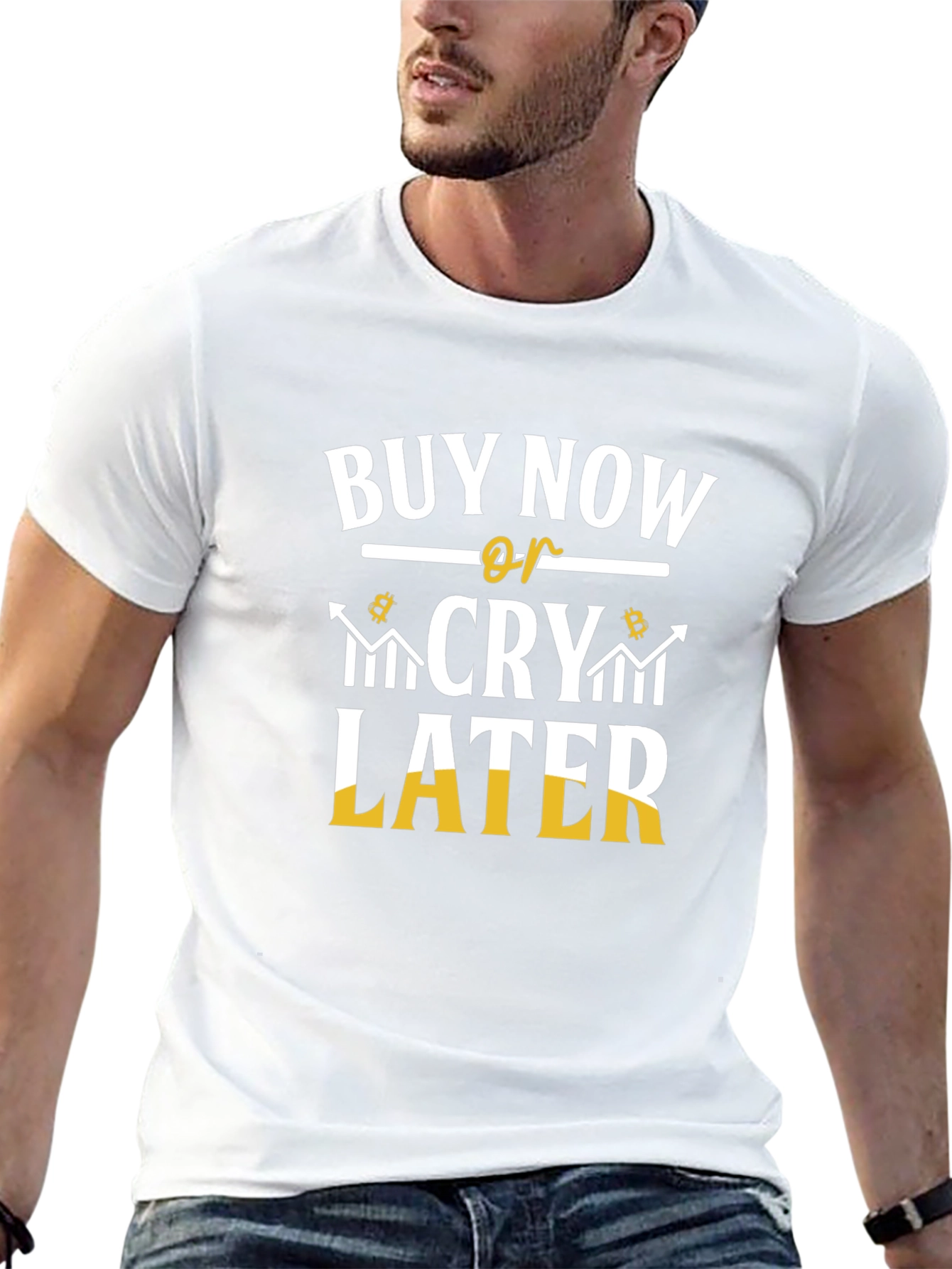 Buy Now or Cry Later Crypto Tee