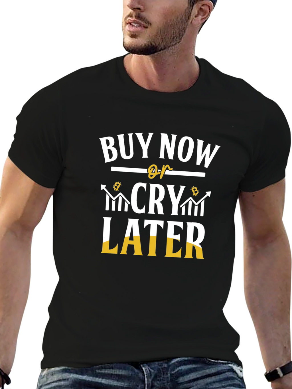 Buy Now or Cry Later Crypto Tee