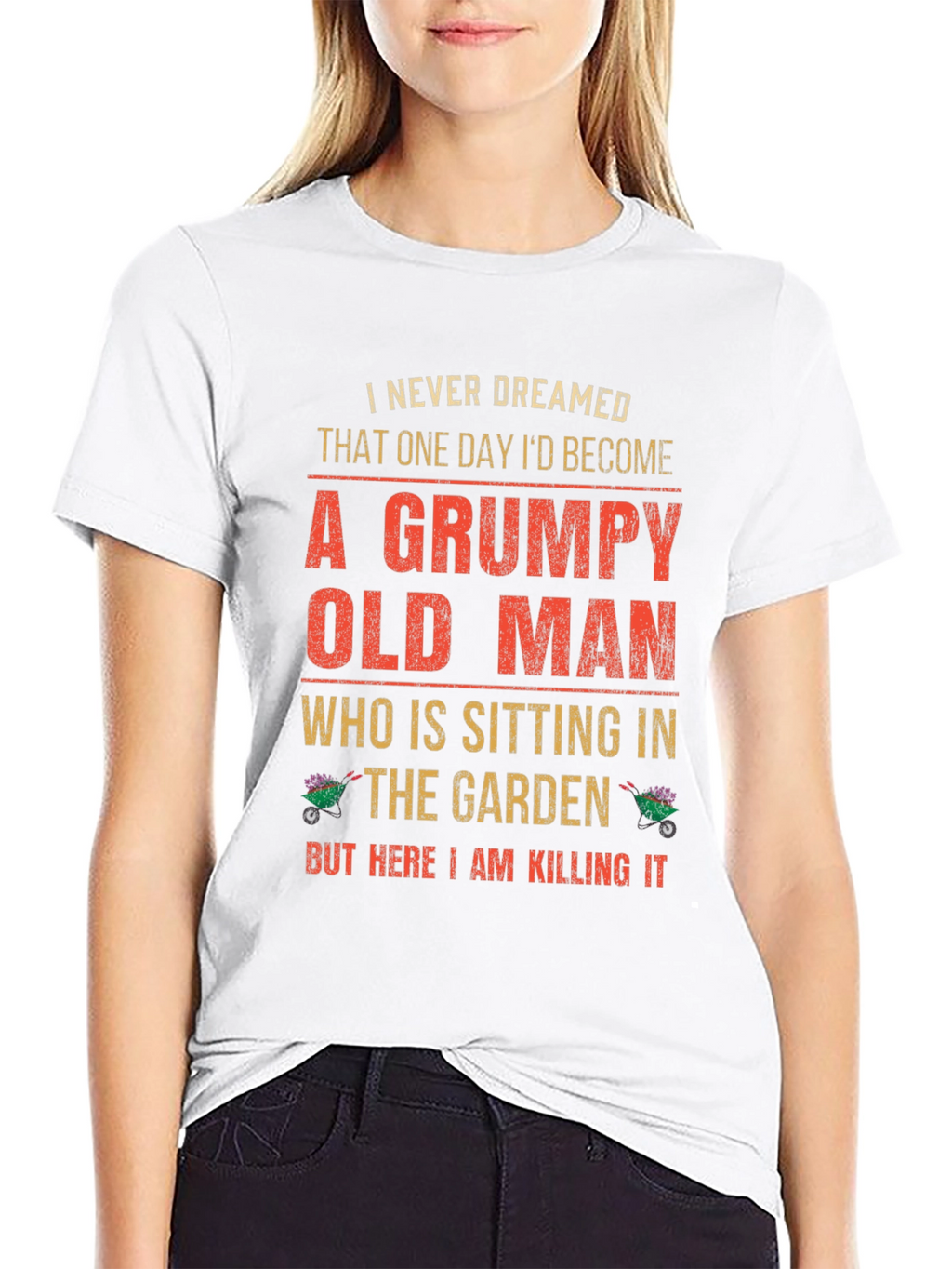 Grumpy Old Man Garden T-Shirt