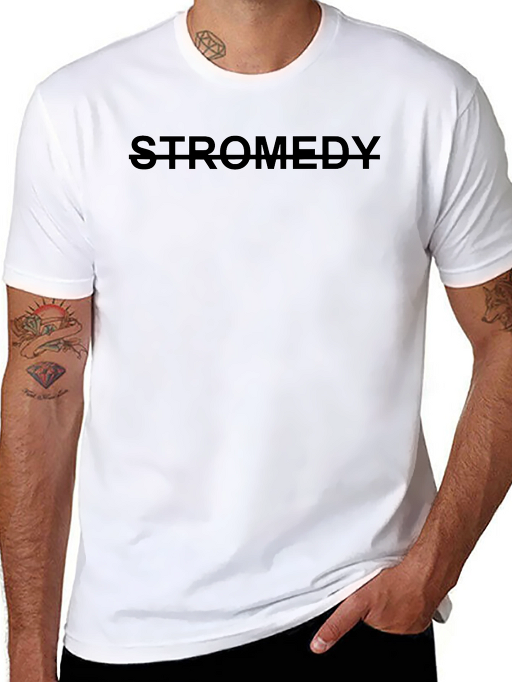 Stromedy Black T-Shirt