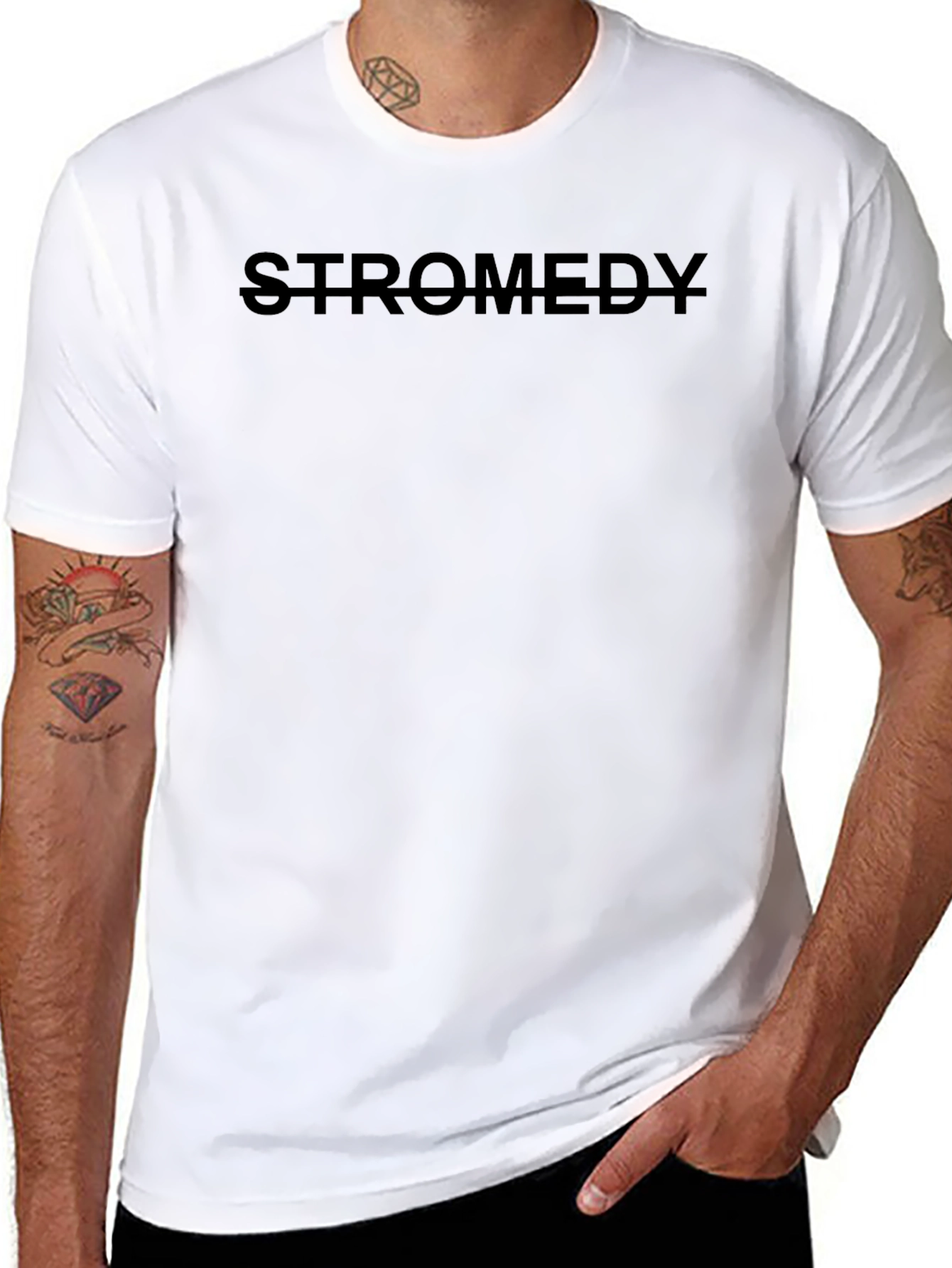 Stromedy Black T-Shirt