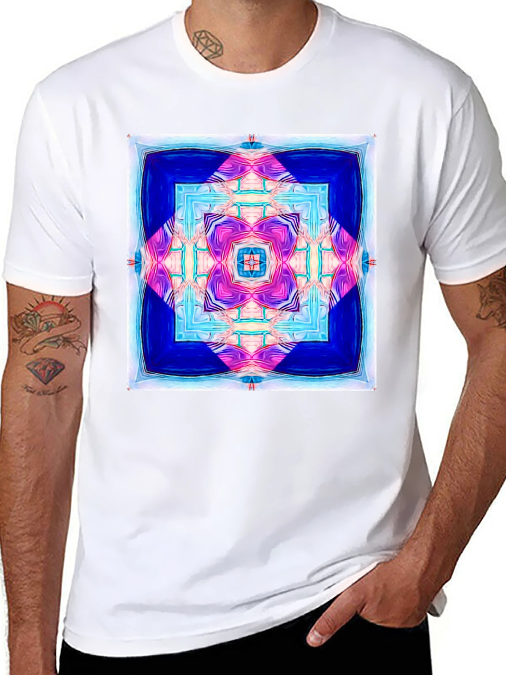 Kaleidoscope Dream T-Shirt - Abstract Art Tee
