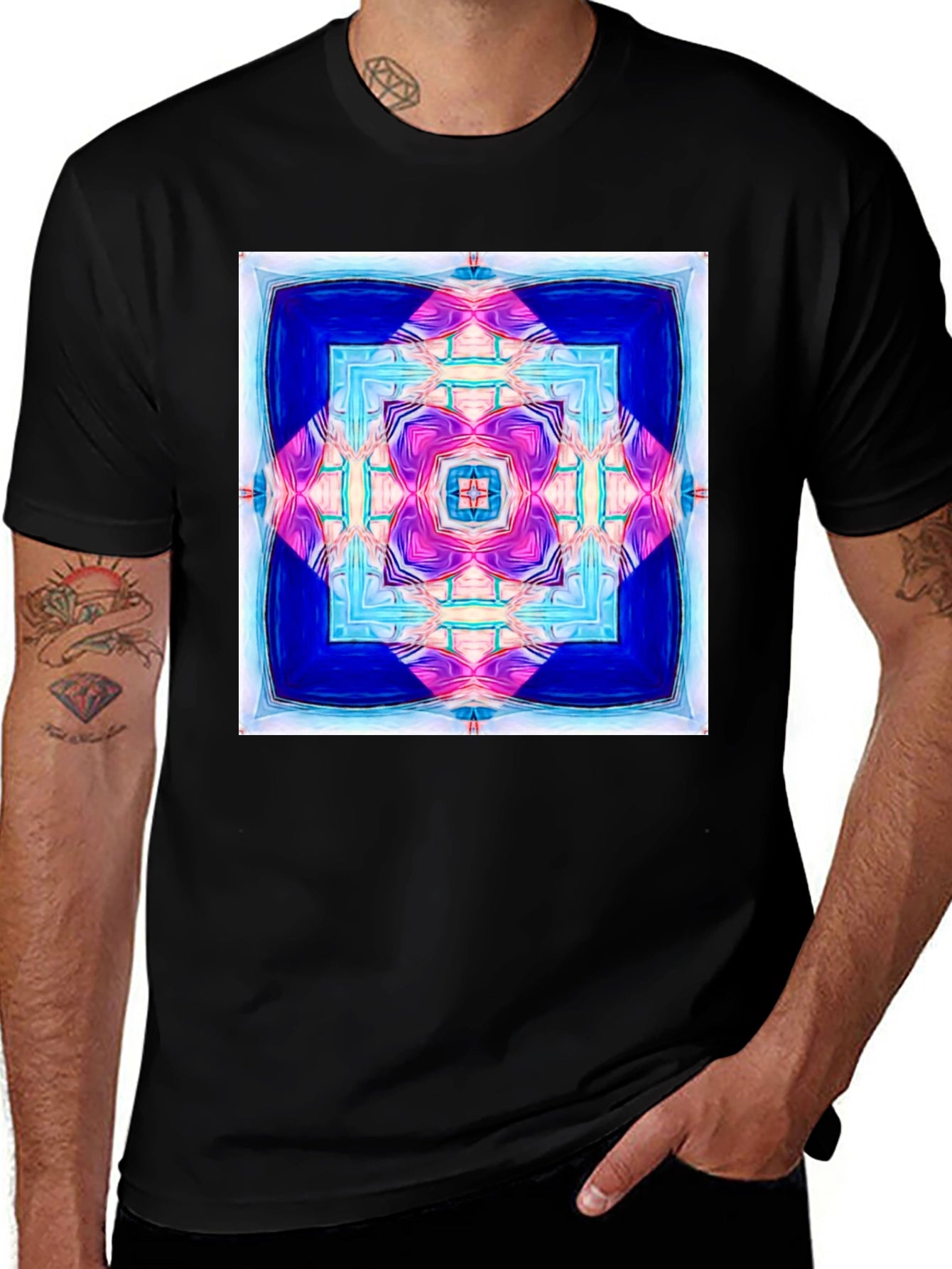 Kaleidoscope Dream T-Shirt - Abstract Art Tee