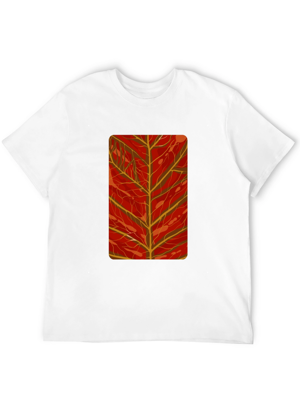 Autumn Leaf Graphic Tee - Stylish Comfort
